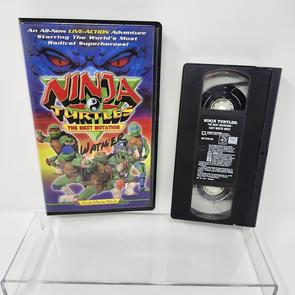 Ninja Turtles: The Next Mutation Live-action  VHS -tested